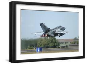 Tornado Ecr of the German Air Force Taking Off from Lechfeld Air Base-Stocktrek Images-Framed Photographic Print