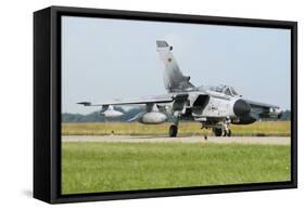 Tornado Ecr of the German Air Force Taxiing at Lechfeld Air Base-Stocktrek Images-Framed Stretched Canvas