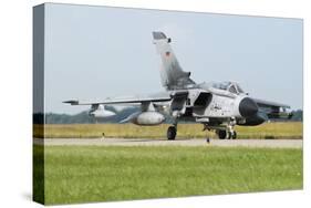 Tornado Ecr of the German Air Force Taxiing at Lechfeld Air Base-Stocktrek Images-Stretched Canvas