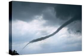 Tornado Funnel Cloud over Boulder, Colorado-W. Perry Conway-Stretched Canvas