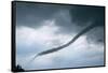 Tornado Funnel Cloud over Boulder, Colorado-W. Perry Conway-Framed Stretched Canvas