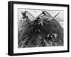 Tornado in Kirksville, Missouri, 1889-George Varian-Framed Art Print