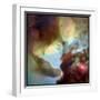 Tornado-like Structures In the Lagoon Nebula, M8-null-Framed Photographic Print