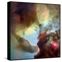 Tornado-like Structures In the Lagoon Nebula, M8-null-Stretched Canvas