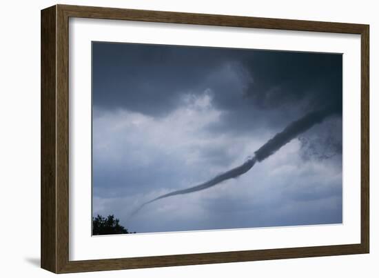 Tornado over Boulder, Colorado-W. Perry Conway-Framed Photographic Print