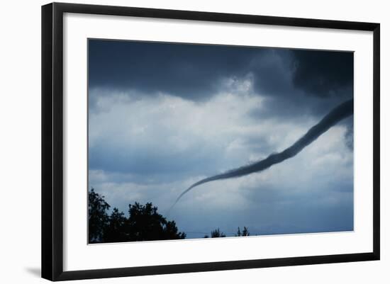 Tornado over Boulder, Colorado-W. Perry Conway-Framed Photographic Print