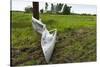 Tornado Storm Damaga, Saskatchewan, Canada-null-Stretched Canvas