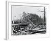 Tornado Torn Home Site-null-Framed Photographic Print