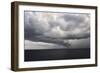 Tornado Touching Down at Sea with Dark Clouds Swirling-Gino'S Premium Images-Framed Photographic Print