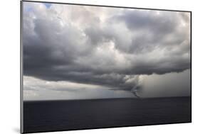 Tornado Touching Down at Sea with Dark Clouds Swirling-Gino'S Premium Images-Mounted Photographic Print