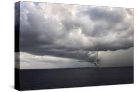 Tornado Touching Down at Sea with Dark Clouds Swirling-Gino'S Premium Images-Stretched Canvas