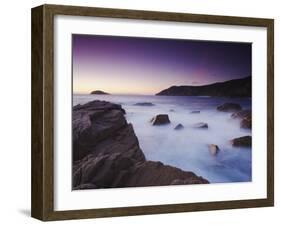 Torndirrup National Park at Sunset, Albany, Western Australia, Australia-Ian Trower-Framed Photographic Print