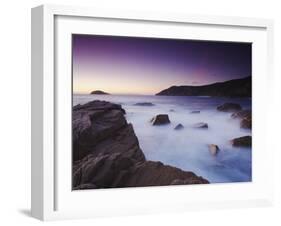 Torndirrup National Park at Sunset, Albany, Western Australia, Australia-Ian Trower-Framed Photographic Print