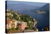 Torno from Moltrasio, Lake Como, Lombardy, Italian Lakes, Italy, Europe-Charles Bowman-Stretched Canvas