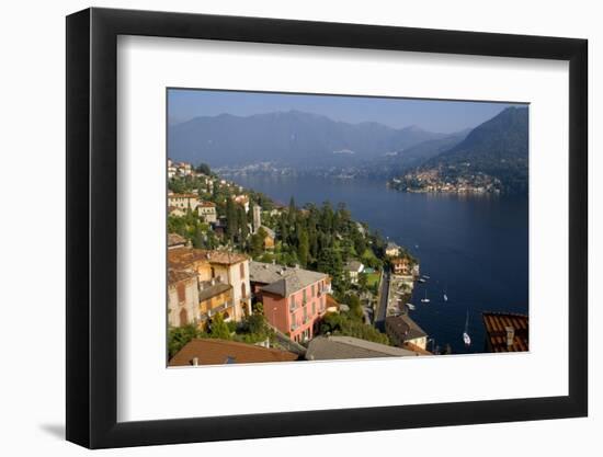 Torno from Moltrasio, Lake Como, Lombardy, Italian Lakes, Italy, Europe-Charles Bowman-Framed Photographic Print
