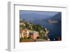 Torno from Moltrasio, Lake Como, Lombardy, Italian Lakes, Italy, Europe-Charles Bowman-Framed Photographic Print