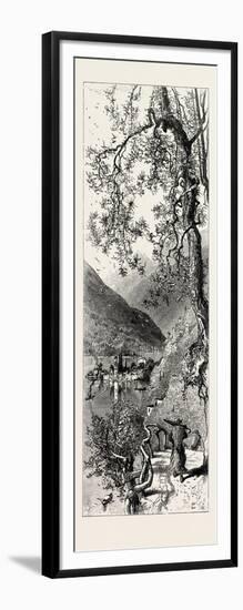 Torno, Lago Di Como, Lario, the Italian Lakes, Italy, 19th Century-null-Framed Giclee Print