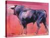 Toro Azul, 1998-Mark Adlington-Stretched Canvas