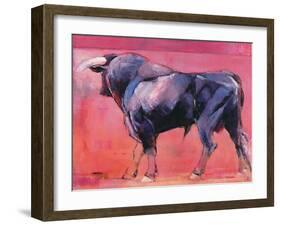 Toro Azul, 1998-Mark Adlington-Framed Giclee Print