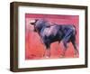 Toro Azul, 1998-Mark Adlington-Framed Giclee Print