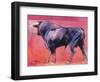 Toro Azul, 1998-Mark Adlington-Framed Giclee Print