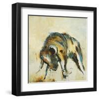 Toro-Lisa Ridgers-Framed Art Print