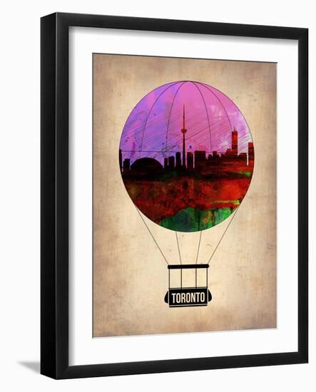 Toronto Air Balloon-NaxArt-Framed Art Print