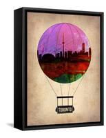 Toronto Air Balloon-NaxArt-Framed Stretched Canvas