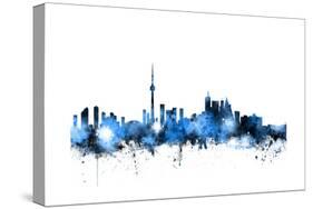 Toronto Canada Skyline-Michael Tompsett-Stretched Canvas