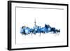 Toronto Canada Skyline-Michael Tompsett-Framed Art Print