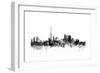 Toronto Canada Skyline-Michael Tompsett-Framed Art Print