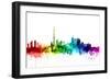 Toronto Canada Skyline-Michael Tompsett-Framed Art Print