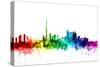 Toronto Canada Skyline-Michael Tompsett-Stretched Canvas