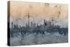 Toronto Canada Skyline-Michael Tompsett-Stretched Canvas