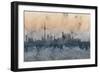 Toronto Canada Skyline-Michael Tompsett-Framed Art Print