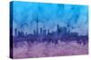 Toronto Canada Skyline-Michael Tompsett-Stretched Canvas