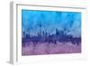 Toronto Canada Skyline-Michael Tompsett-Framed Art Print