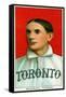 Toronto, Canada, Toronto Minor League, Jim McGinley, Baseball Card-Lantern Press-Framed Stretched Canvas