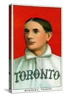 Toronto, Canada, Toronto Minor League, Jim McGinley, Baseball Card-Lantern Press-Stretched Canvas