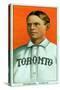 Toronto, Canada, Toronto Minor League, Moose Grimshaw, Baseball Card-Lantern Press-Stretched Canvas