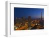 Toronto. City at Dusk with Cn Tower-Mike Grandmaison-Framed Photographic Print