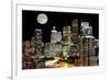 Toronto City Center at Night-null-Framed Art Print
