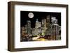 Toronto City Center at Night-null-Framed Art Print