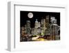 Toronto City Center at Night-null-Framed Art Print