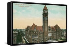 Toronto City Hall-null-Framed Stretched Canvas