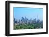 Toronto City Skyline View with Park and Urban Buildings-Songquan Deng-Framed Photographic Print