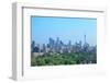 Toronto City Skyline View with Park and Urban Buildings-Songquan Deng-Framed Photographic Print