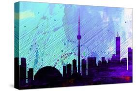 Toronto City Skyline-NaxArt-Stretched Canvas