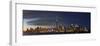 Toronto Cityscape Panorama-null-Framed Art Print