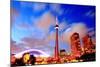 Toronto CN Tower At Night-null-Mounted Art Print